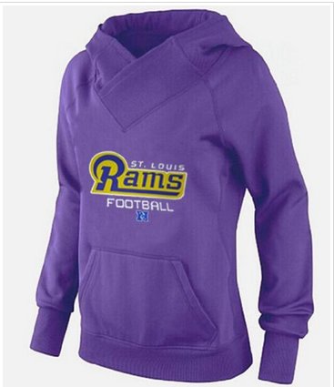 Women's Los Angeles Rams Big & Tall Critical Victory Pullover Hoodie Purple Women's Los Angeles Rams Big & Tall Critical Victory Pullover Hoodie Purple