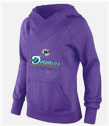 Women's Miami Dolphins Big & Tall Critical Victory Pullover Hoodie Purple Women's Miami Dolphins Big & Tall Critical Victory Pullover Hoodie Purple