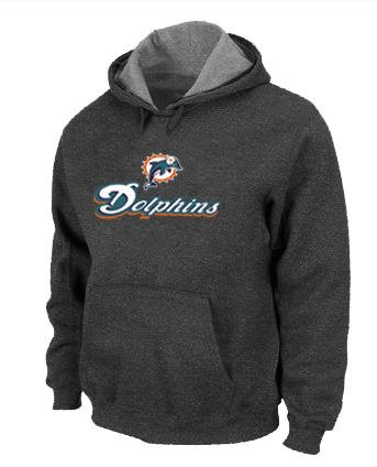 Miami Dolphins Authentic Logo Pullover Hoodie D.Grey Miami Dolphins Authentic Logo Pullover Hoodie D.Grey