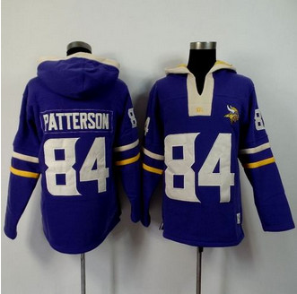 Minnesota Vikings #84 Cordarrelle Patterson Purple Player Winning Method Pullover NFL Hoodie Minnesota Vikings #84 Cordarrelle Patterson Purple Player Winning Method Pullover NFL Hoodie