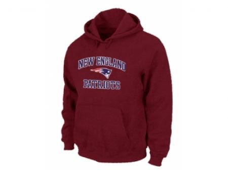 New England Patriots Heart & Soul Pullover Hoodie Red New England Patriots Heart & Soul Pullover Hoodie Red