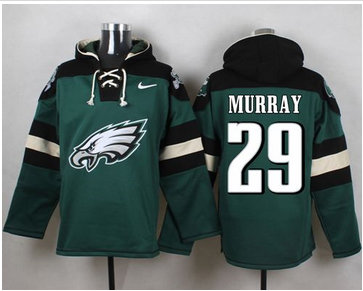 Nike Philadelphia Eagles #29 DeMarco Murray Midnight Green Player Pullover NFL Hoodie Nike Philadelphia Eagles #29 DeMarco Murray Midnight Green Player Pullover NFL Hoodie