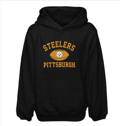 Pittsburgh Steelers Preschool Standard Issue Pullover Hoodie Black