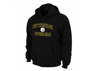Pittsburgh Steelers Heart & Soul Pullover Hoodie Black