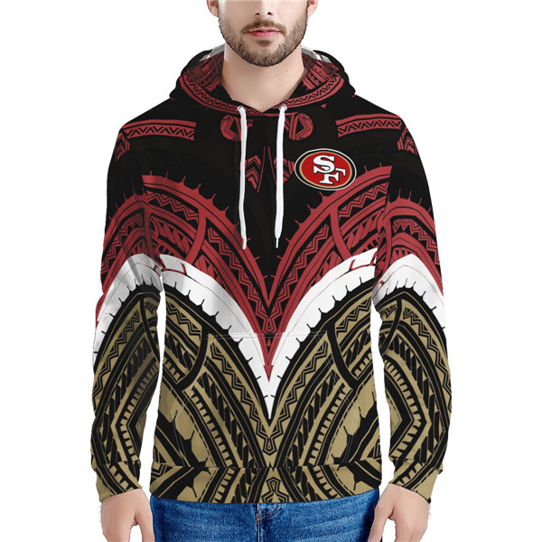 Men's San Francisco 49ers Red Black Hoodie Men's San Francisco 49ers Red Black Hoodie