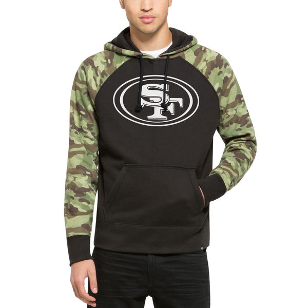 Men's San Francisco 49ers '47 Black Alpha Hoodie Men's San Francisco 49ers '47 Black Alpha Hoodie