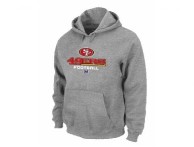 San Francisco 49ers Critical Victory Pullover Hoodie Grey