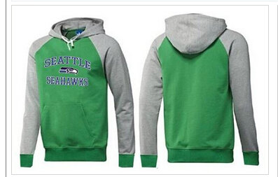 Seattle Seahawks Heart & Soul Pullover Hoodie Green & Grey