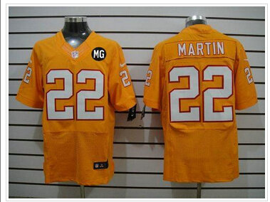 NEW Buccaneers #22 Doug Martin Orange Alternate With MG Patch Stitched NFL Elite Jersey NEW Buccaneers #22 Doug Martin Orange Alternate With MG Patch Stitched NFL Elite Jersey
