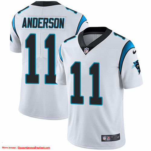 Nike Panthers #11 Robby Anderson White Men's Stitched NFL Vapor Untouchable Limited Jersey Nike Panthers #11 Robby Anderson White Men's Stitched NFL Vapor Untouchable Limited Jersey