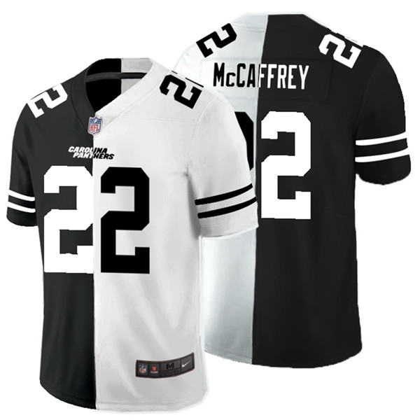 Nike Panthers 22 Christian McCaffrey Black And White Split Vapor Untouchable Limited Jersey Nike Panthers 22 Christian McCaffrey Black And White Split Vapor Untouchable Limited Jersey