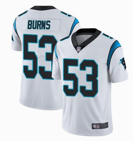 Nike Panthers 53 Brian Burns White Vapor Untouchable Limited Jersey Nike Panthers 53 Brian Burns White Vapor Untouchable Limited Jersey