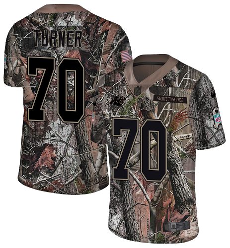 Nike Panthers #70 Trai Turner Camo Men's Stitched NFL Limited Rush Realtree Jersey Nike Panthers #70 Trai Turner Camo Men's Stitched NFL Limited Rush Realtree Jersey