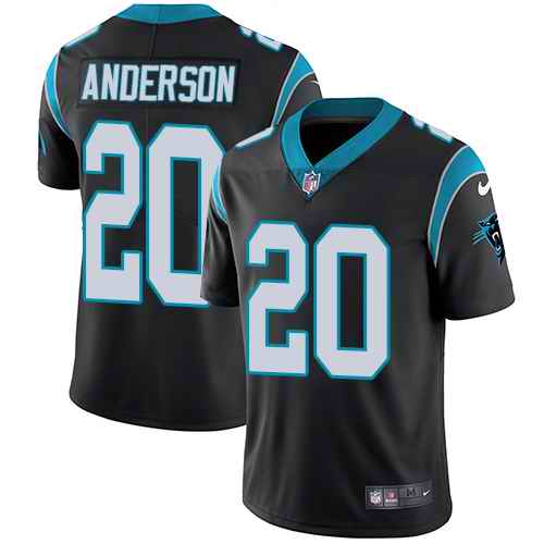Nike Panthers 20 C.J. Anderson Black Vapor Untouchable Limited Jersey Nike Panthers 20 C.J. Anderson Black Vapor Untouchable Limited Jersey