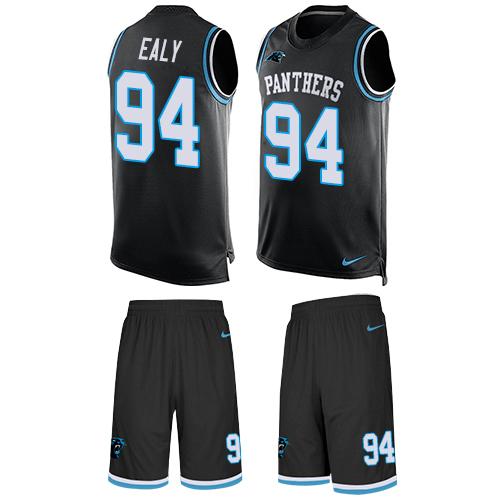 Nike Panthers #94 Kony Ealy Black Team Color Men's Stitched NFL Limited Tank Top Suit Jersey Nike Panthers #94 Kony Ealy Black Team Color Men's Stitched NFL Limited Tank Top Suit Jersey