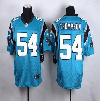New Carolina Panthers #54 Shaq Thompson Blue Alternate Men's Stitched NFL Elite jersey
