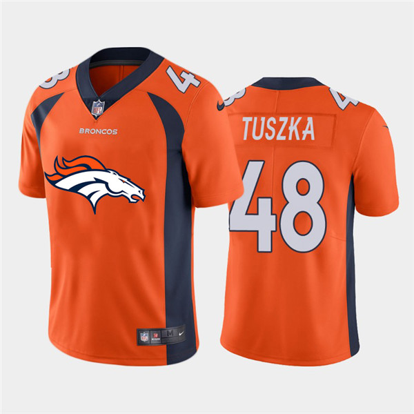 Nike Broncos 48 Derrek Tuszka Orange Team Big Logo Vapor Untouchable Limited Jersey Nike Broncos 48 Derrek Tuszka Orange Team Big Logo Vapor Untouchable Limited Jersey