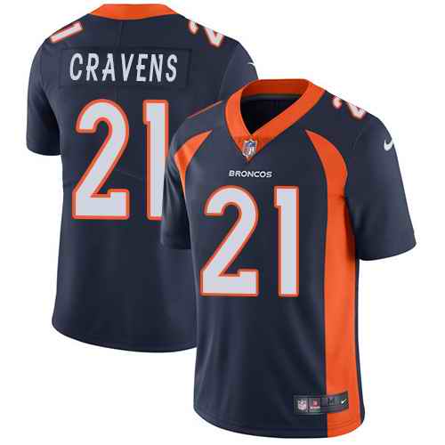 Nike Broncos 21 Su'a Cravens Navy Alternate Vapor Untouchable Limited Jersey Nike Broncos 21 Su'a Cravens Navy Alternate Vapor Untouchable Limited Jersey