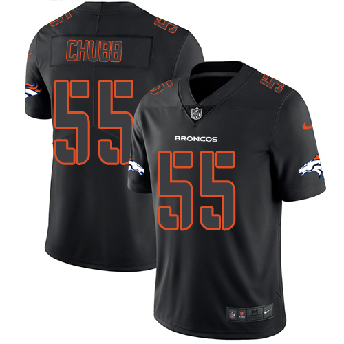 Nike Broncos #55 Bradley Chubb Black Men's Stitched NFL Limited Rush Impact Jersey Nike Broncos #55 Bradley Chubb Black Men's Stitched NFL Limited Rush Impact Jersey