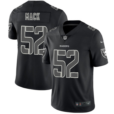Nike Raiders #52 Khalil Mack Black Vapor Impact Limited Jersey Nike Raiders #52 Khalil Mack Black Vapor Impact Limited Jersey