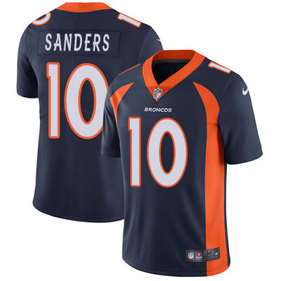 Nike Broncos #10 Emmanuel Sanders Navy Blue Alternate Men's Stitched NFL Vapor Untouchable Limited Jersey Nike Broncos #10 Emmanuel Sanders Navy Blue Alternate Men's Stitched NFL Vapor Untouchable Limited Jersey