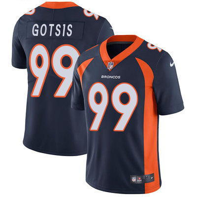 Nike Broncos #99 Adam Gotsis Navy Blue Alternate Men's Stitched NFL Vapor Untouchable Limited Jersey Nike Broncos #99 Adam Gotsis Navy Blue Alternate Men's Stitched NFL Vapor Untouchable Limited Jersey