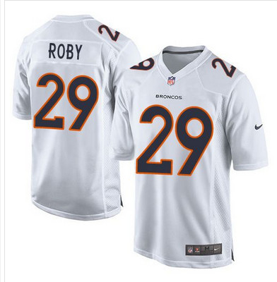 Nike Broncos #29 Bradley Roby White Men's Stitched NFL Game Event Jersey Nike Broncos #29 Bradley Roby White Men's Stitched NFL Game Event Jersey