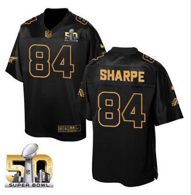 Nike Broncos #84 Shannon Sharpe Black Super Bowl 50 Men's Stitched NFL Elite Pro Line Gold Collection Jersey Nike Broncos #84 Shannon Sharpe Black Super Bowl 50 Men's Stitched NFL Elite Pro Line Gold Collection Jersey