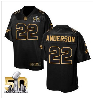 Nike Broncos #22 C.J. Anderson Black Super Bowl 50 Men's Stitched NFL Elite Pro Line Gold Collection Jersey Nike Broncos #22 C.J. Anderson Black Super Bowl 50 Men's Stitched NFL Elite Pro Line Gold Collection Jersey