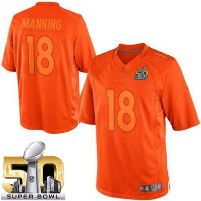 Nike Broncos #18 Peyton Manning Orange Super Bowl 50 Men's Stitched NFL Drenched Limited Jersey Nike Broncos #18 Peyton Manning Orange Super Bowl 50 Men's Stitched NFL Drenched Limited Jersey