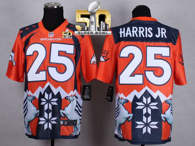 Nike Broncos #25 Chris Harris Jr Orange Super Bowl 50 Men's Stitched NFL Elite Noble Fashion Jersey Nike Broncos #25 Chris Harris Jr Orange Super Bowl 50 Men's Stitched NFL Elite Noble Fashion Jersey