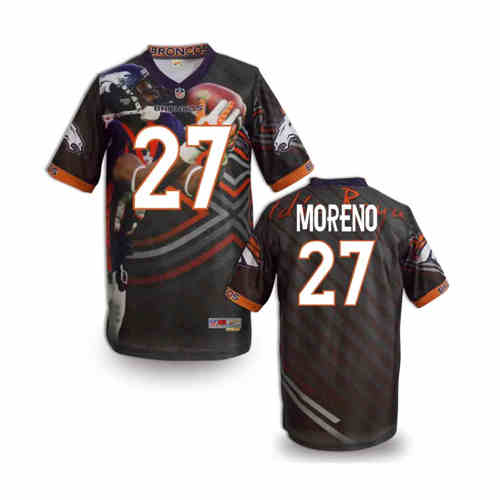 New Denver Broncos 27# Knowshon Moreno Team Color NFL Elite Fanatical Version Jerseys New Denver Broncos 27# Knowshon Moreno Team Color NFL Elite Fanatical Version Jerseys