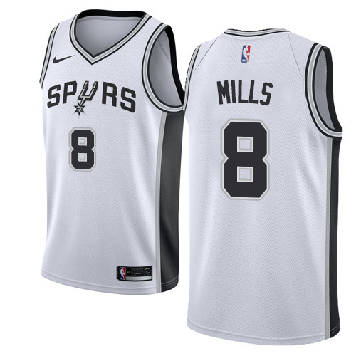 Nike Spurs #8 Patty Mills White NBA Swingman Association Edition Jersey Nike Spurs #8 Patty Mills White NBA Swingman Association Edition Jersey