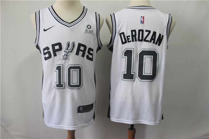 Spurs 10 DeMar DeRozan White Nike Swingman Jersey Spurs 10 DeMar DeRozan White Nike Swingman Jersey