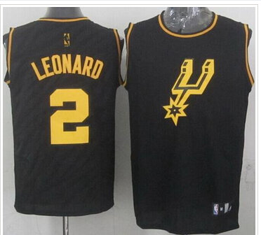 San Antonio Spurs #2 Kawhi Leonard Black Precious Metals Fashion Stitched NBA Jersey San Antonio Spurs #2 Kawhi Leonard Black Precious Metals Fashion Stitched NBA Jersey