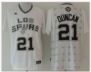 San Antonio Spurs #21 Tim Duncan White New Latin Nights Stitched NBA Jersey San Antonio Spurs #21 Tim Duncan White New Latin Nights Stitched NBA Jersey