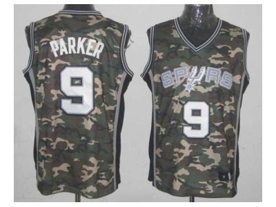 nba san antonio spurs #9 tony parker camo nba san antonio spurs #9 tony parker camo