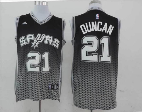 San Antonio Spurs 21 Tim Duncan Black NBA Drift Fashion Jerseys San Antonio Spurs 21 Tim Duncan Black NBA Drift Fashion Jerseys