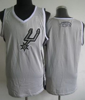 Antonio Spurstonio Spurs Blank Grey Revolution 30 NBA Jerseys Antonio Spurstonio Spurs Blank Grey Revolution 30 NBA Jerseys