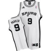 San Antonio Spurs Tony Parker Swingman #9 White Home San Antonio Spurs Tony Parker Swingman #9 White Home