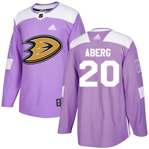 Adidas Ducks #20 Pontus Aberg Purple Authentic Fights Cancer Stitched NHL Jersey Adidas Ducks #20 Pontus Aberg Purple Authentic Fights Cancer Stitched NHL Jersey