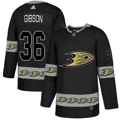 Adidas Ducks #36 John Gibson Black Authentic Team Logo Fashion Stitched NHL Jersey Adidas Ducks #36 John Gibson Black Authentic Team Logo Fashion Stitched NHL Jersey