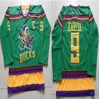 Anaheim Ducks #9 Paul Kariya Green CCM Throwback Stitched NHL Jersey Anaheim Ducks #9 Paul Kariya Green CCM Throwback Stitched NHL Jersey
