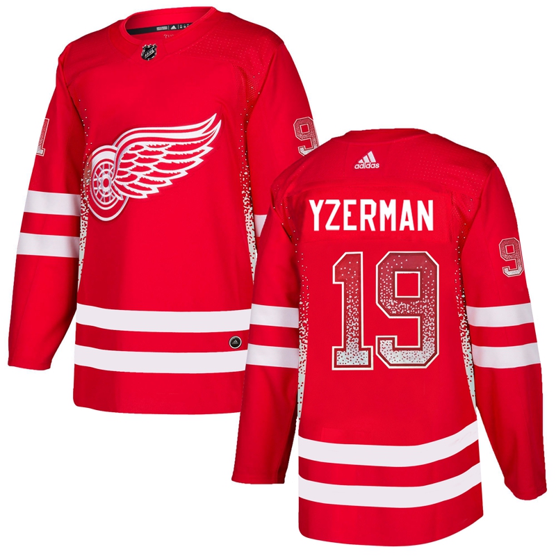 Red Wings 19 Steve Yzerman Red Drift Fashion Adidas Jersey Red Wings 19 Steve Yzerman Red Drift Fashion Adidas Jersey