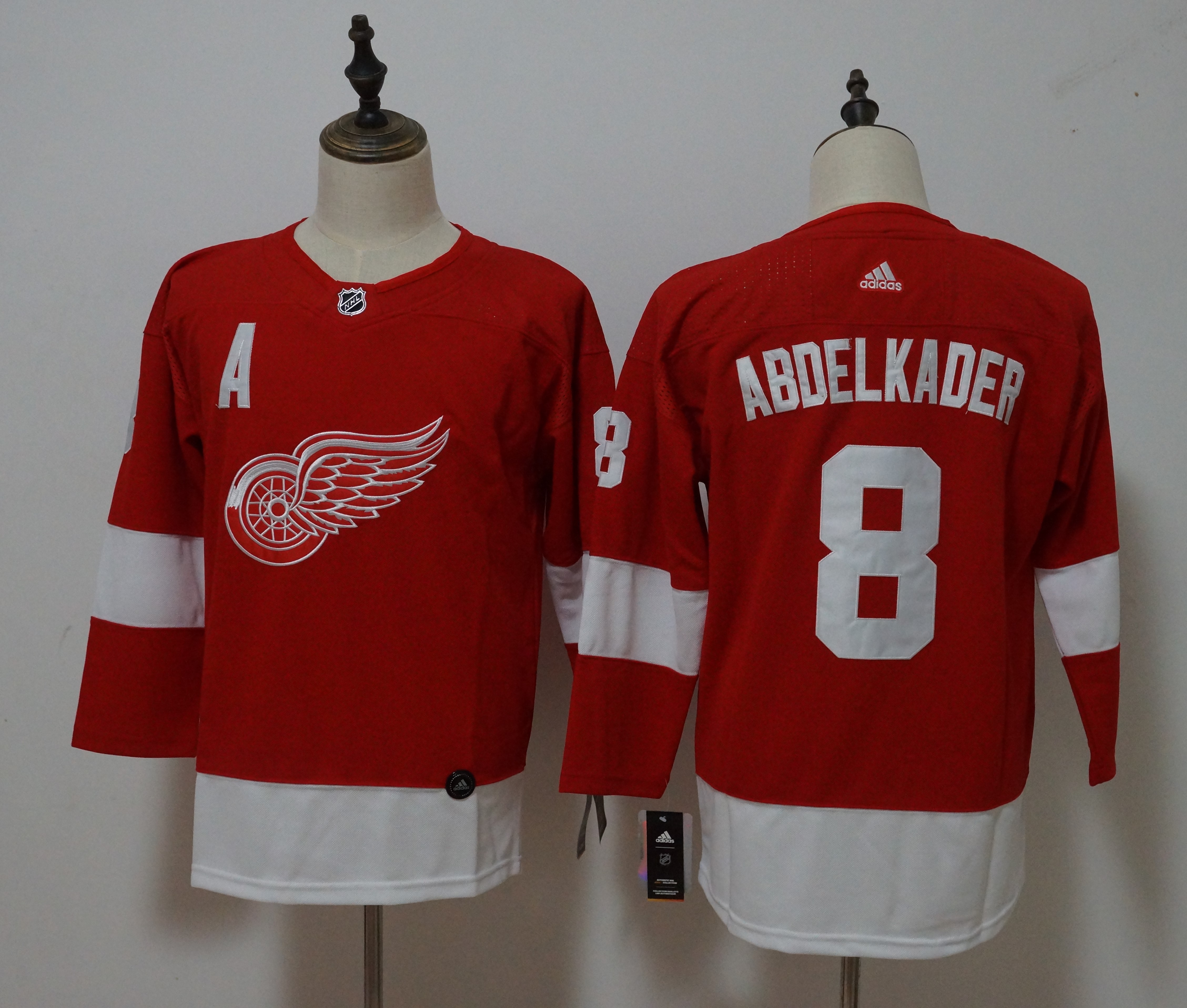 Red Wings 8 Justin Abdelkader Red Women Adidas Jersey Red Wings 8 Justin Abdelkader Red Women Adidas Jersey