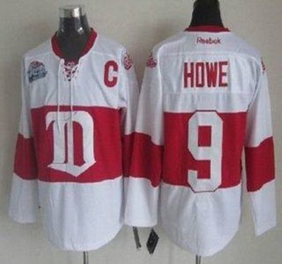 Detroit Red Wings 9 Gordie Howe White Winter Classic NHL Jerseys Detroit Red Wings 9 Gordie Howe White Winter Classic NHL Jerseys