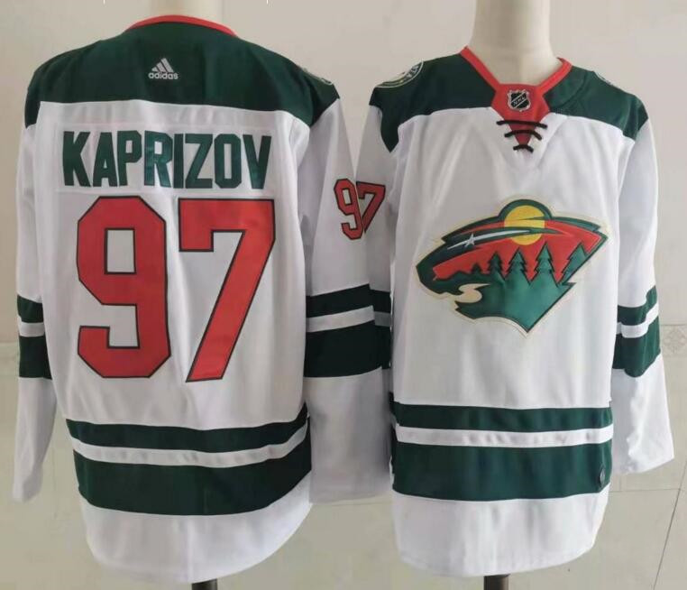 Wild 97 Kirill Kaprizov White Adidas Jersey Wild 97 Kirill Kaprizov White Adidas Jersey
