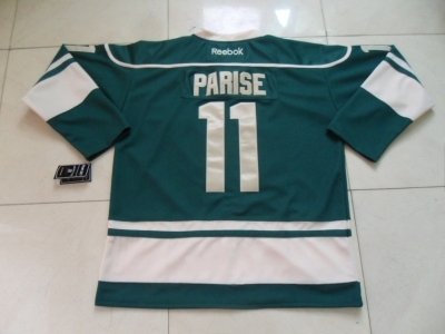 nhl jerseys minnesota wilds 11 parise green(parise)