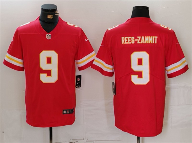 Men’s Kansas City Chiefs #9 Louis Rees-Zammit Red Vapor Untouchable Limited Stitched Jersey Men’s Kansas City Chiefs #9 Louis Rees-Zammit Red Vapor Untouchable Limited Stitched Jersey
