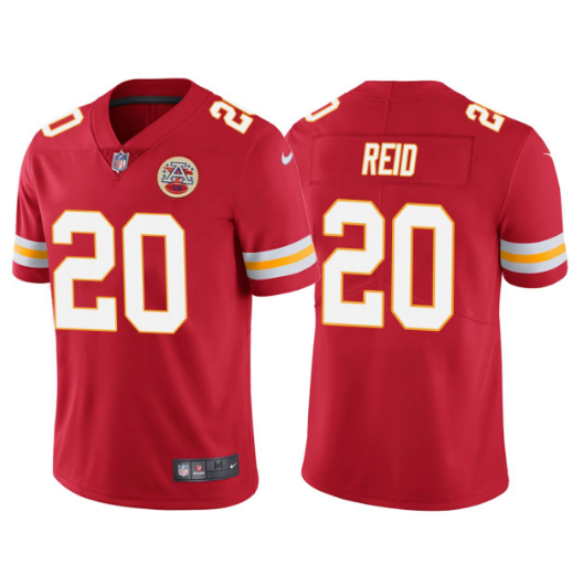 Men's Kansas City Chiefs #20 Justin Reid Red Vapor Untouchable Limited Stitched Football Jersey Men's Kansas City Chiefs #20 Justin Reid Red Vapor Untouchable Limited Stitched Football Jersey